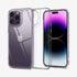 ACS04830 - iPhone 14 Pro Max Case Quartz Hybrid in crystal clear showing the back